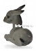 Ослик лежащий