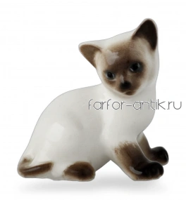 Котенок Парамоша Сиамский - Императорский фарфоровый завод