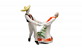 Мексиканский танец - Дулевский фарфоровый завод