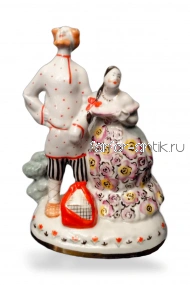 Средний брат с женой - Дмитровский фарфоровый завод в Вербилках