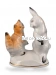 Кот и заяц - Рижский фарфоро-фаянсовый завод