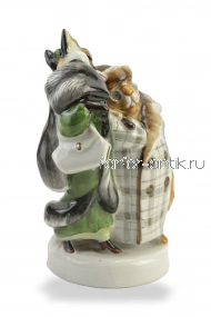 Лиса и бобер