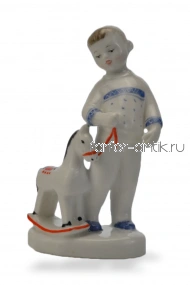 Мальчик с лошадкой - Ленинградский фарфоровый завод