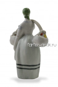Девушка с грибами